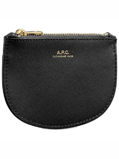 DEMI LUNE Top Zip Closure Print Logo Coin Wallet - A.P.C. - BALAAN 1