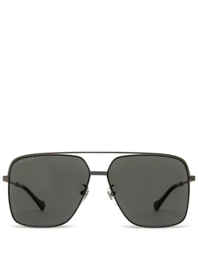 Sunglasses GG1099SA 001 RUTHENIUM - GUCCI - BALAAN 2