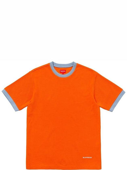 waffle ringer t shirt short sleeve orange waffle ringer t shirt - SUPREME - BALAAN 2