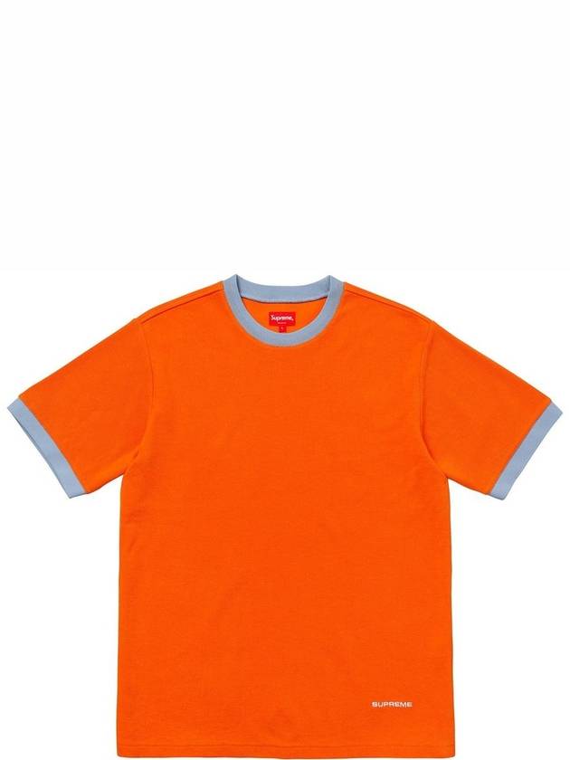 waffle ringer t shirt short sleeve orange waffle ringer t shirt - SUPREME - BALAAN 1