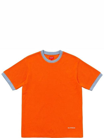 waffle ringer t shirt short sleeve orange waffle ringer t shirt - SUPREME - BALAAN 1