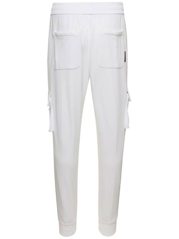 Straight Pants M33MR777G160 WHITE WHITE - MOOSE KNUCKLES - BALAAN 3