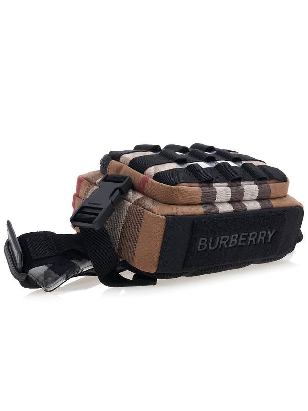 Paddy Check Belt Bag Brown - BURBERRY - BALAAN 6