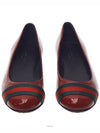 253315 AB8H0 Red Flat Shoes - GUCCI - BALAAN 1