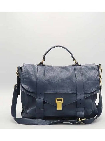 Navy color 2 WAY bag - PROENZA SCHOULER - BALAAN 1