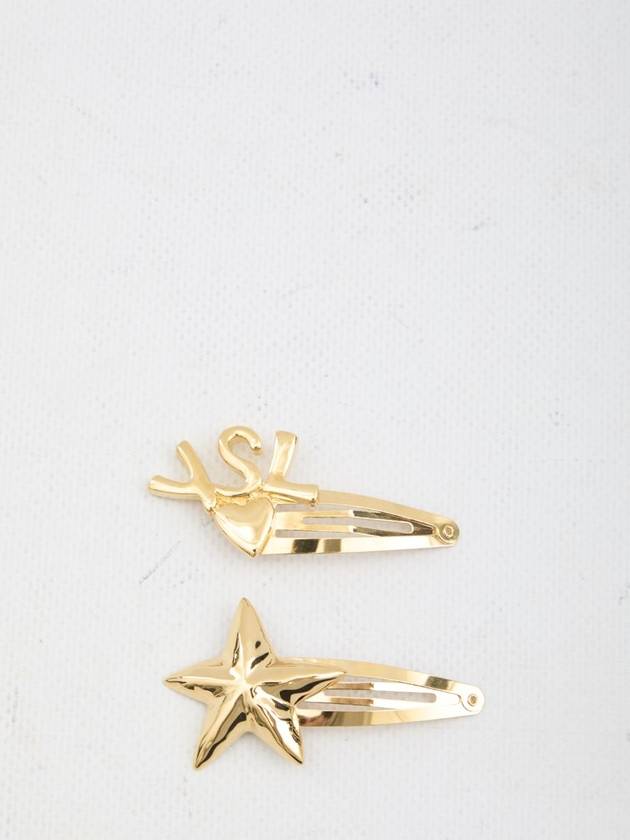 Cassandre Hair Clips - SAINT LAURENT - BALAAN 1