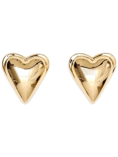 Bombe Heart Stud Earrings AA2B068LA011 - ALAIA - BALAAN 1