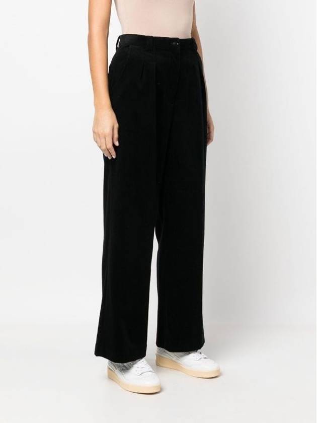 Tressie Wide Pants Black - A.P.C. - BALAAN 4