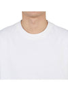 Midweight Jersey Short Sleeve T-Shirt White - THOM BROWNE - BALAAN 9