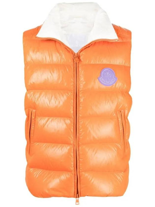 Parken Quilted Padding Vest Orange - MONCLER - BALAAN 2