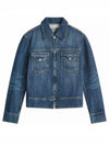 Trucker Vintage Denim Jacket Blue - OUR LEGACY - BALAAN 2