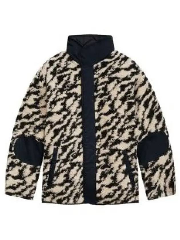 Odemmah Reversible Quilted Zebra Wool Jacket Black - ISABEL MARANT - BALAAN 2