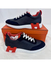 Bouncing Men s Sneakers Leather Navy H221898ZH - HERMES - BALAAN 5