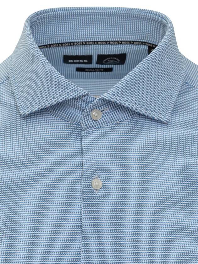 24SS Boss Long Sleeve Shirt 50503097 451 LIGHT PASTEL BLUE - HUGO BOSS - BALAAN 5