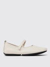 Right Leather Mary Jane Flat Shoes White - CAMPER - BALAAN 1