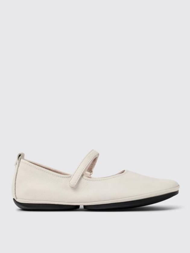 Right Leather Mary Jane Ballerinas White - CAMPER - BALAAN 1