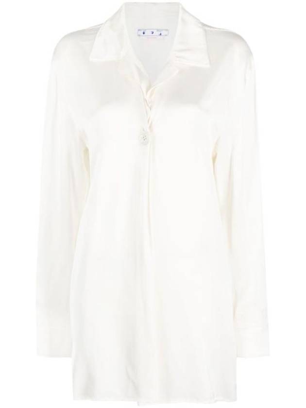 Satin Shirt Ivory - OFF WHITE - BALAAN 2