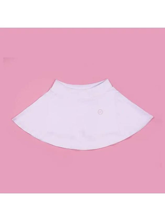 Banded flare skirt white - ROSIYA - BALAAN 1