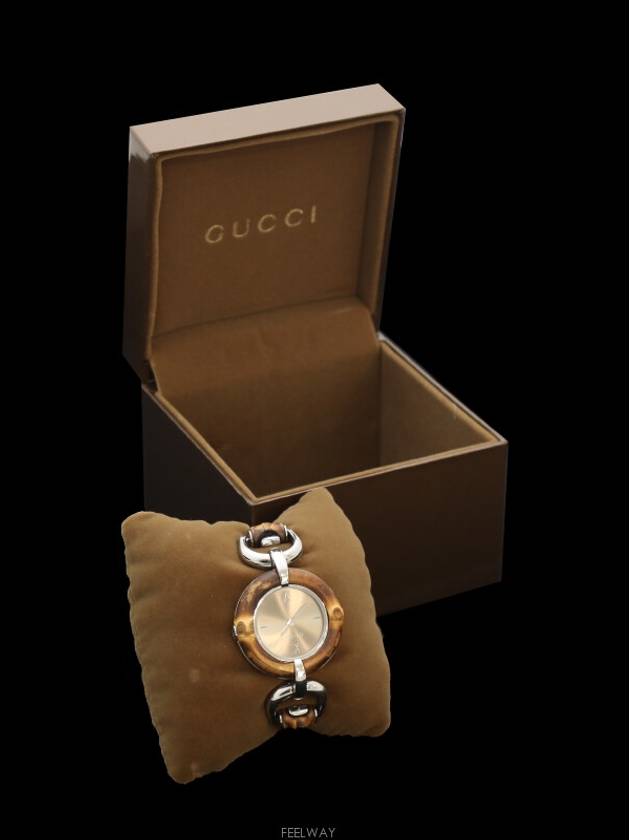 Daejeon Used Luxury Goods 132 4 Bamboo Women s Watch - GUCCI - BALAAN 8