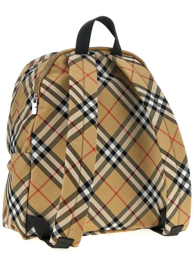 Nova Check Backpack Beige - BURBERRY - BALAAN 3