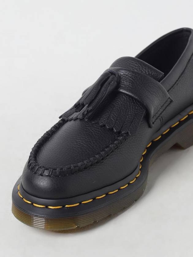 Adrian Virginia Leather Tassel Loafers Black - DR. MARTENS - BALAAN 5