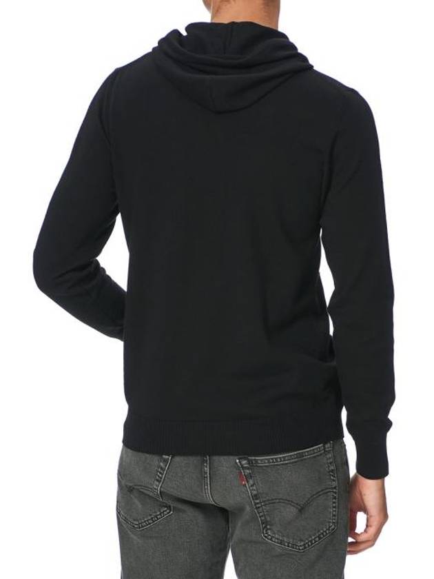 Laurie Merino Wool Hooded Knit Top Black - J.LINDEBERG - BALAAN 5