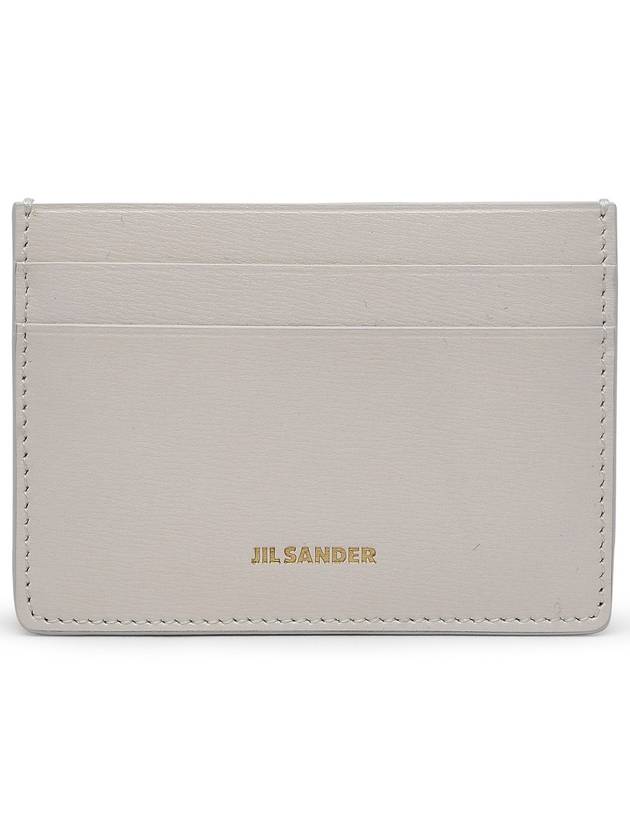 Logo Card Wallet Beige - JIL SANDER - BALAAN 1