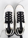 Mixed fiber gold sneakers white 36 5 235 - CHANEL - BALAAN 9