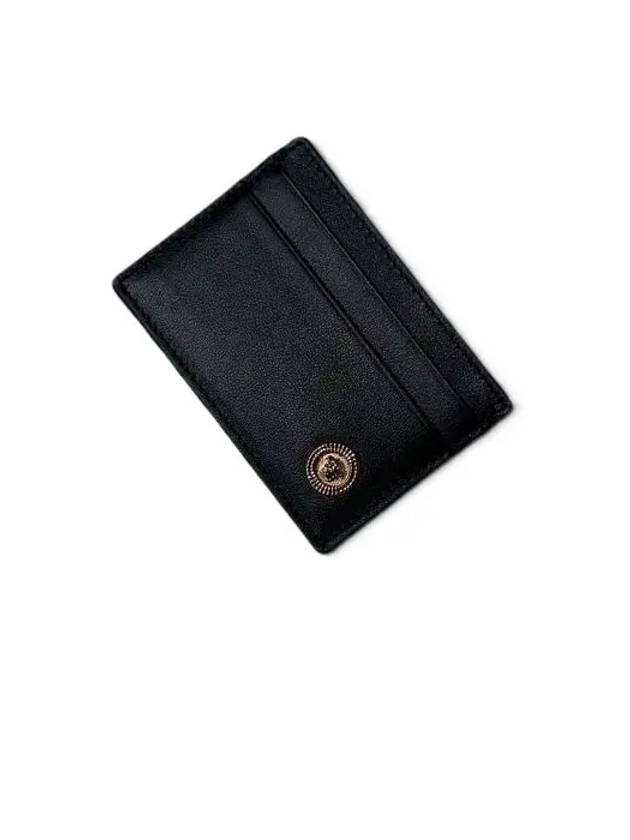 Circle Medusa Logo Two-tier Card Wallet Black - VERSACE - BALAAN 5