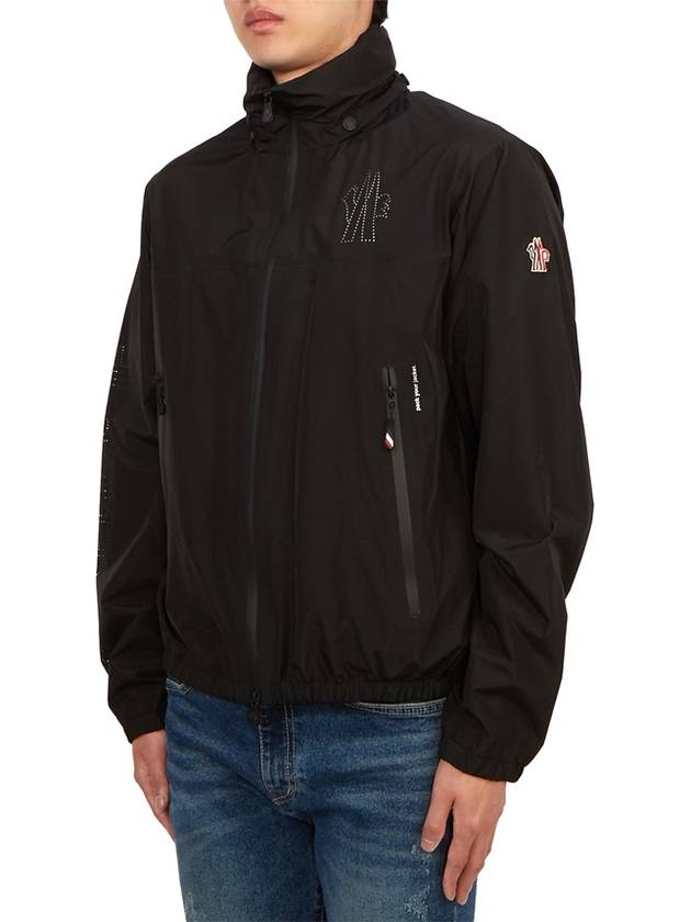 Grenoble Vieille Zip-Up Jacket Black - MONCLER - BALAAN 5