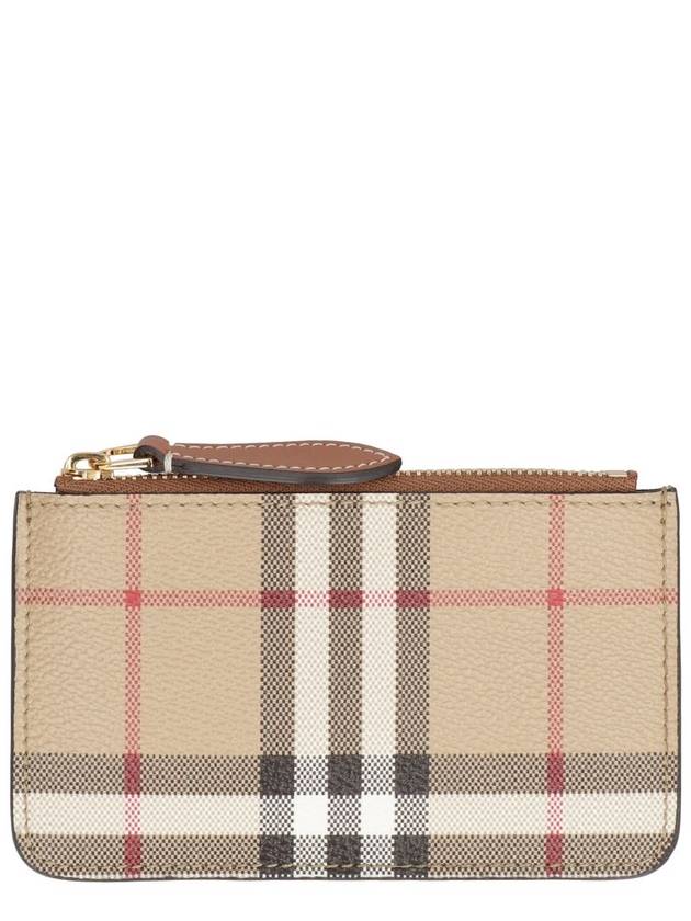 Check Strap Card Wallet Archive Beige - BURBERRY - BALAAN 2