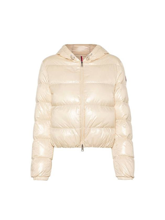 Women s Bayard Hooded Down Beige Short Padding 1A00083 5963V 268 - MONCLER - BALAAN 1