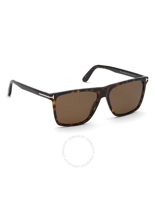 Tom Ford Polarized Brown Square Men's Sunglasses FT0832 52H 57 - TOM FORD - BALAAN 2