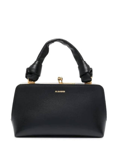 Goji Square Tote Bag Black - JIL SANDER - BALAAN 1