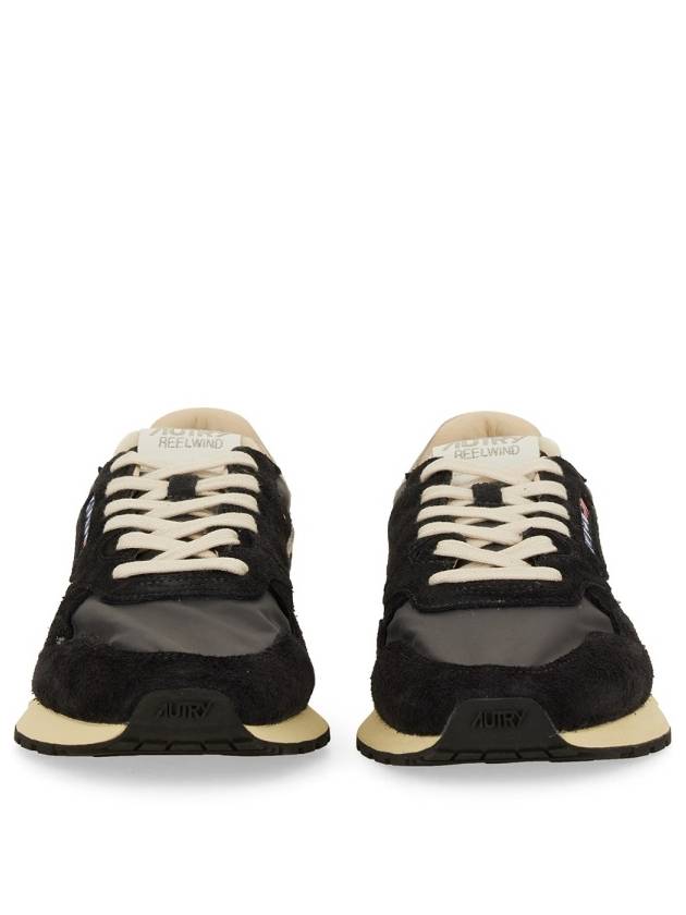 Reelwind Nylon Suede Low Top Sneakers Black - AUTRY - BALAAN 15