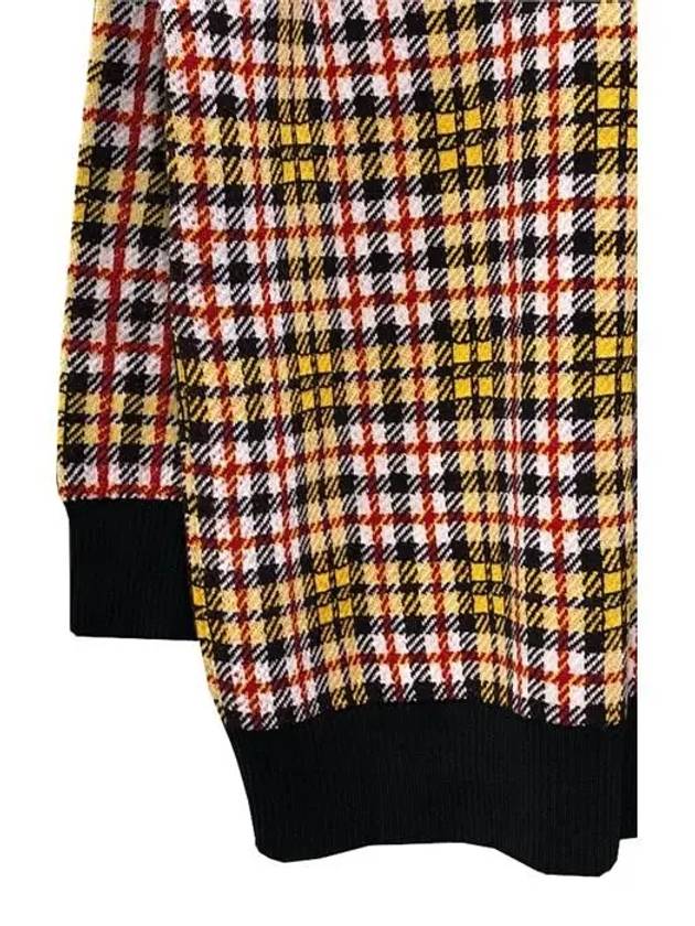 18FW oversized check knit 2541MDM140 184785 07 - MSGM - BALAAN 3