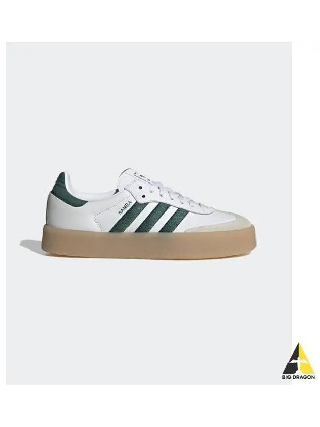 Samba Low Top Sneakers Green White - ADIDAS - BALAAN 2