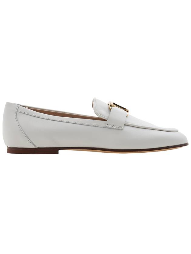 T Timeless Leather Loafers White - TOD'S - BALAAN 3