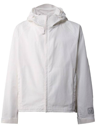 Metropolis Series HyST Hooded Jacket White - CP COMPANY - BALAAN 2