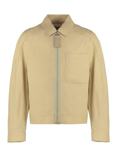 Le Blouson Linu Zip Up Jacket Beige - JACQUEMUS - BALAAN 2