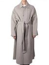 Coat FCO308 WV0022 263 GRAY - AMI - BALAAN 2