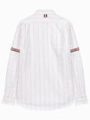 Oxford Armband Stripe Long Sleeve Shirt Light Pink - THOM BROWNE - BALAAN 5