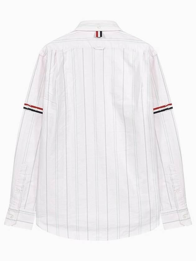 Oxford Armband Stripe Long Sleeve Shirt Light Pink - THOM BROWNE - BALAAN 5