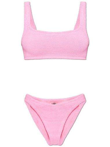 Hunza G Two-piece Swimsuit Xandra, Women's, Pink - HUNZA G - BALAAN 1