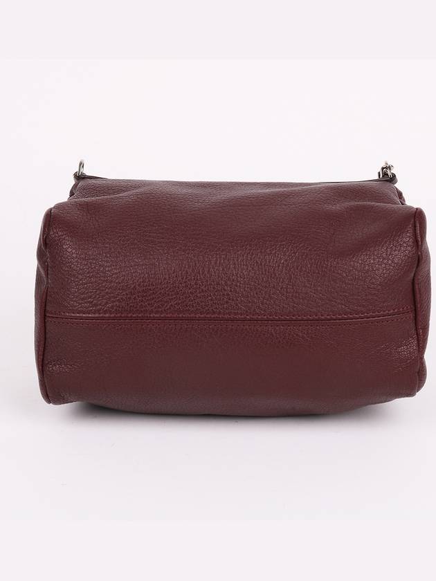 Pandora burgundy mini chain cross bag - GIVENCHY - BALAAN 4