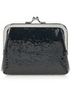 Crinkle Prime Coin Wallet Black - VIVIENNE WESTWOOD - BALAAN 4