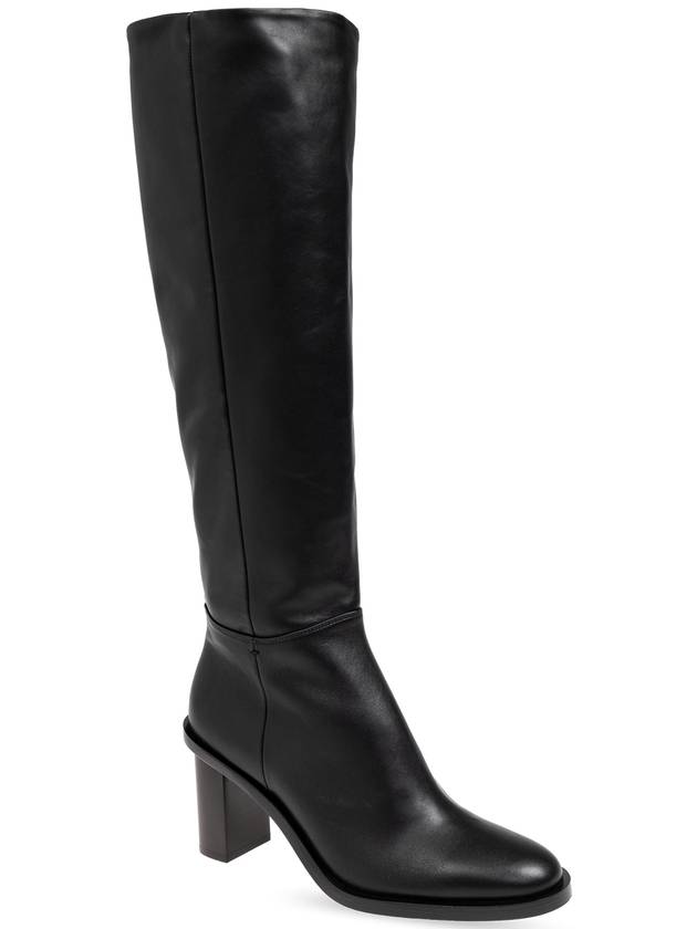 Max Mara Leather Boots, Women's, Black - MAX MARA - BALAAN 4