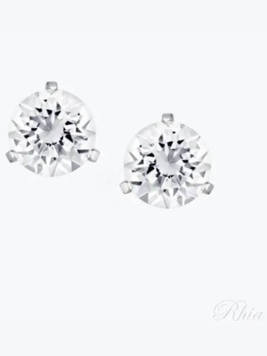 1800046 Stila Solitaire Stud Earrings - SWAROVSKI - BALAAN 1