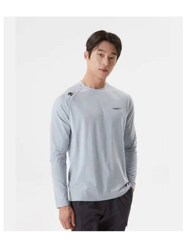 ICEMOTION Jagard Long Sleeve T Shirt Gray SP321TTL71 - DESCENTE - BALAAN 1