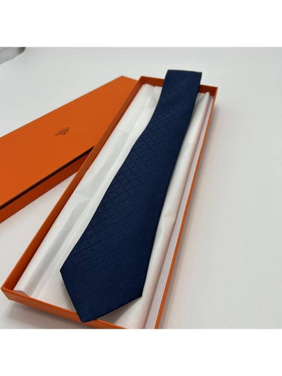 Faconnee H Tie Bleu De Chine - HERMES - BALAAN 2